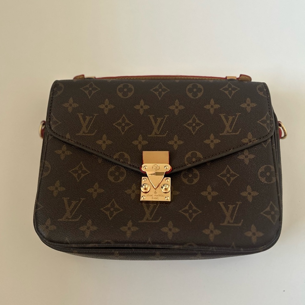 Louis Vuitton Dark Brown Monogram Crossbody Bag